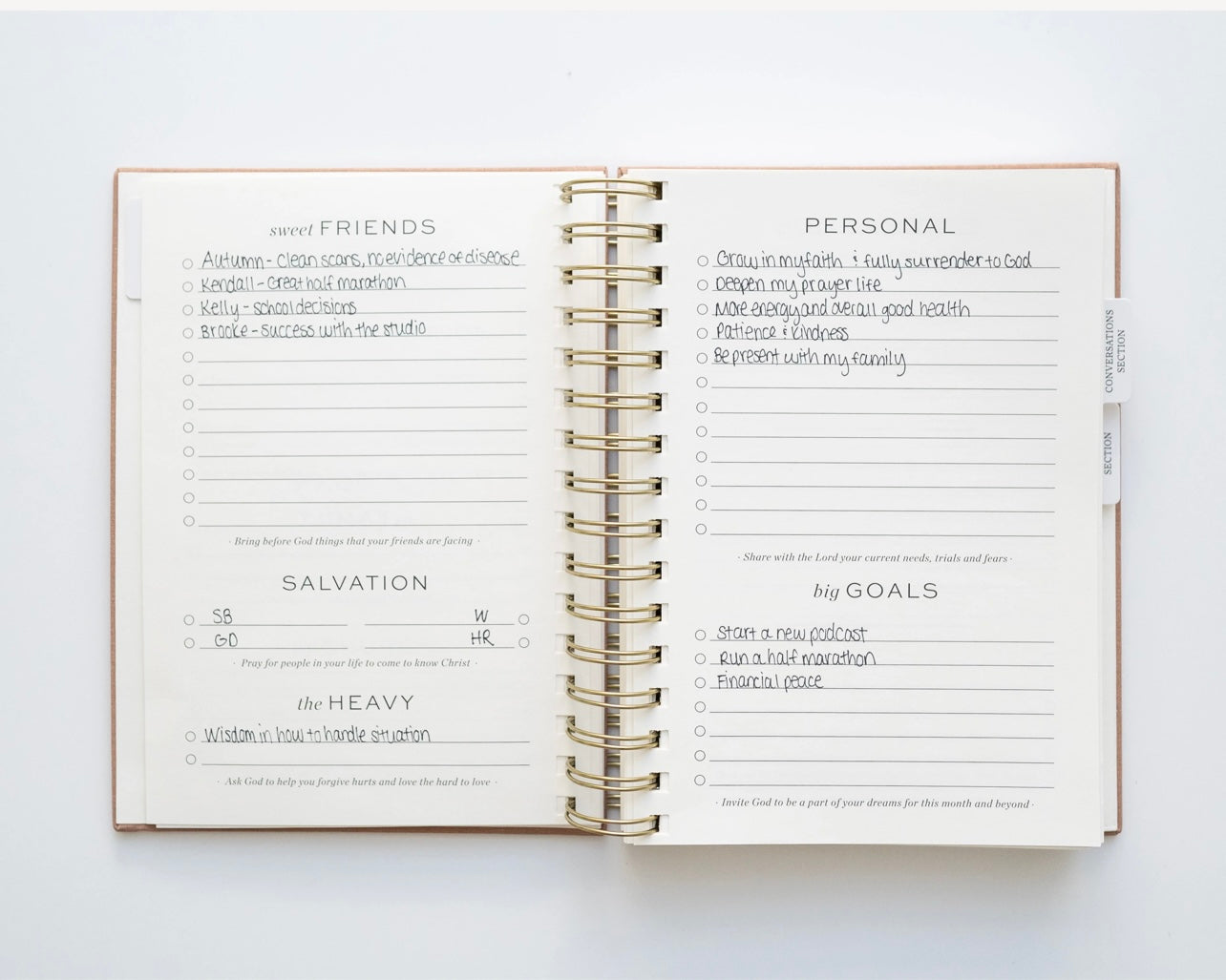 Rhythms Prayer Journal (Yearly)