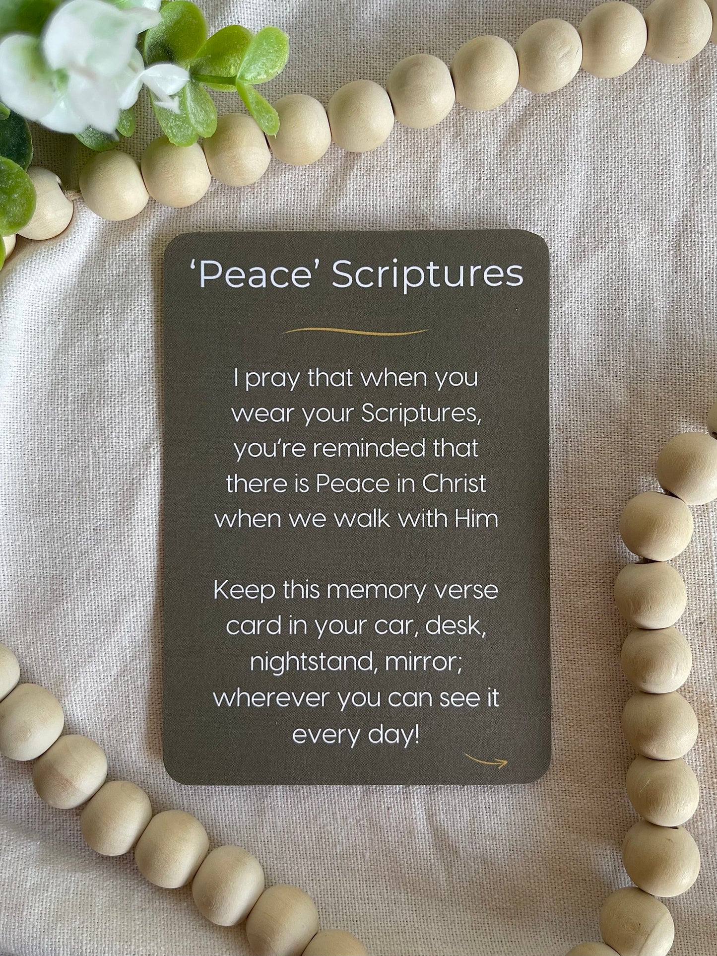 Matthew - Scripture: Peace