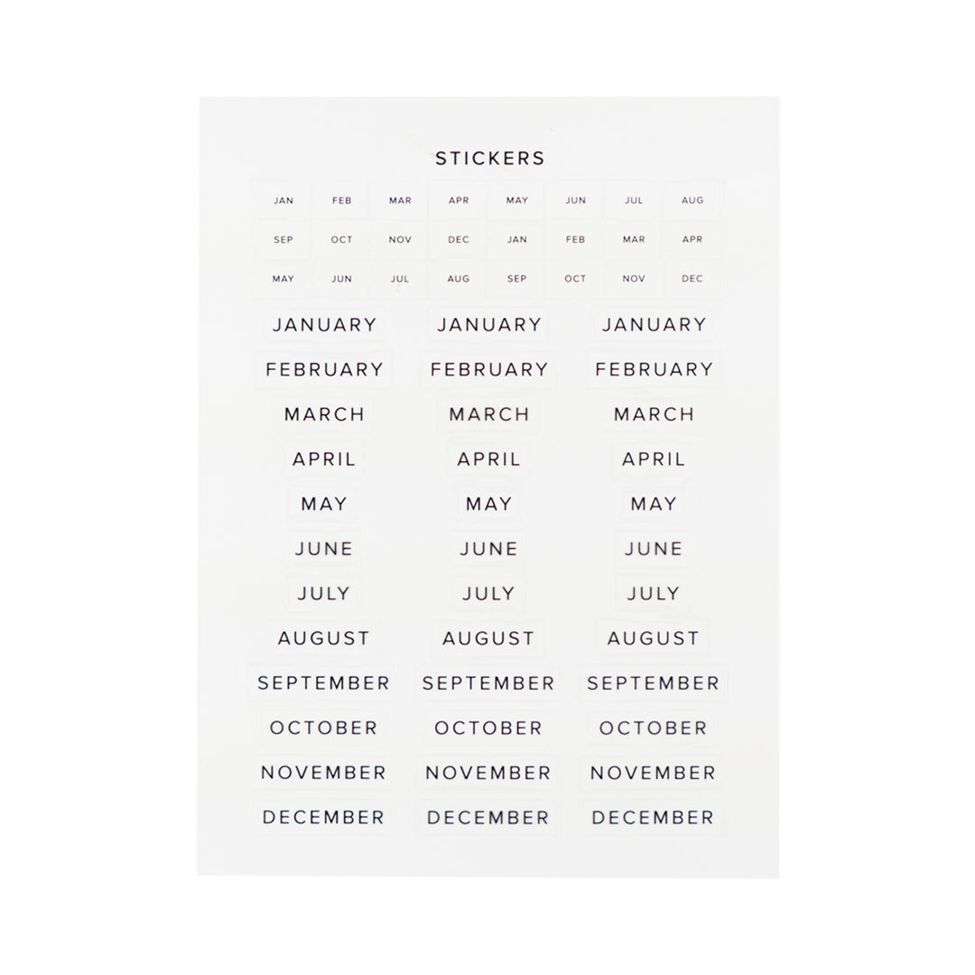 12-Month Undated Spiral Planner: Sonora