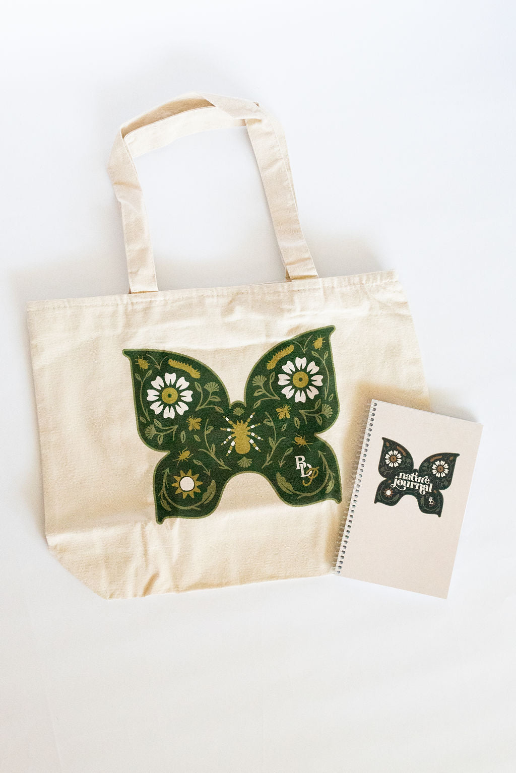 Butterfly Zipper Tote (Nature Collection) image 3