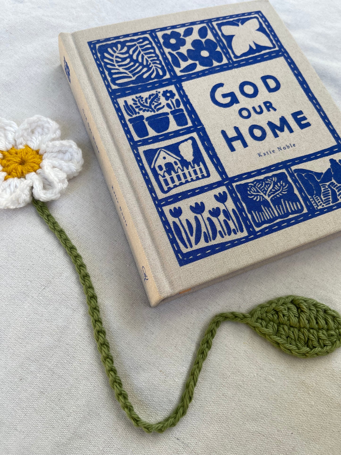 Crochet Flower Bookmarks