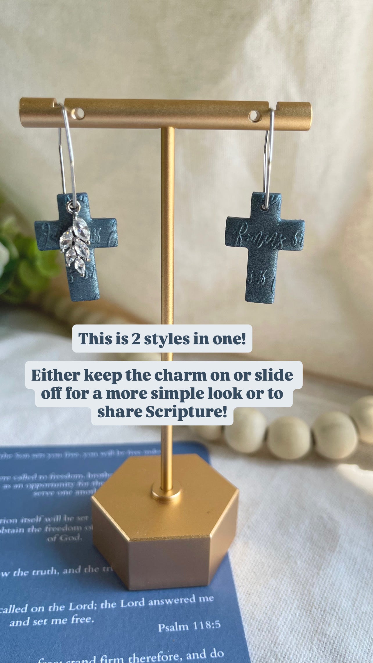 Scripture Cross: Freedom