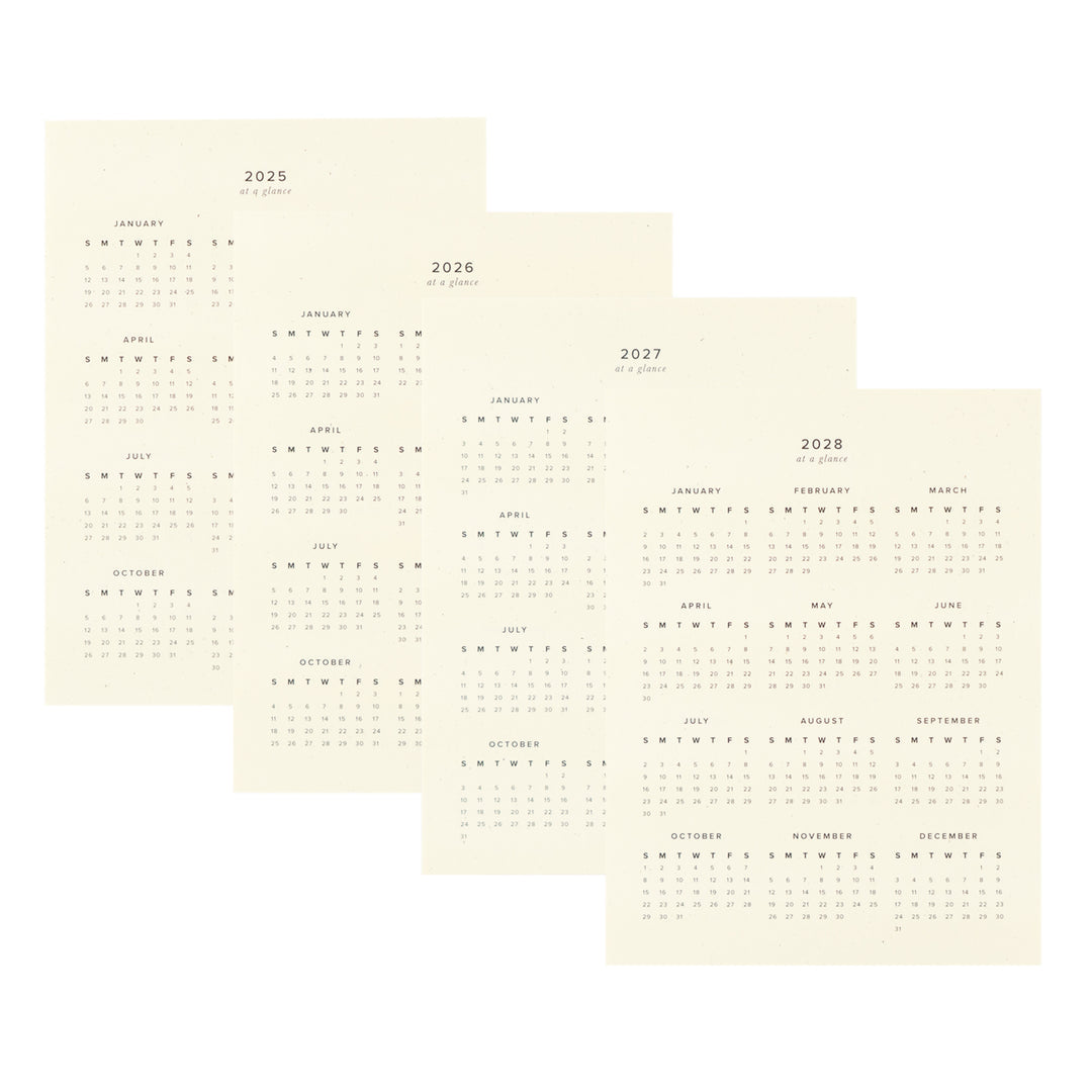12-Month Undated Spiral Planner: Sonora
