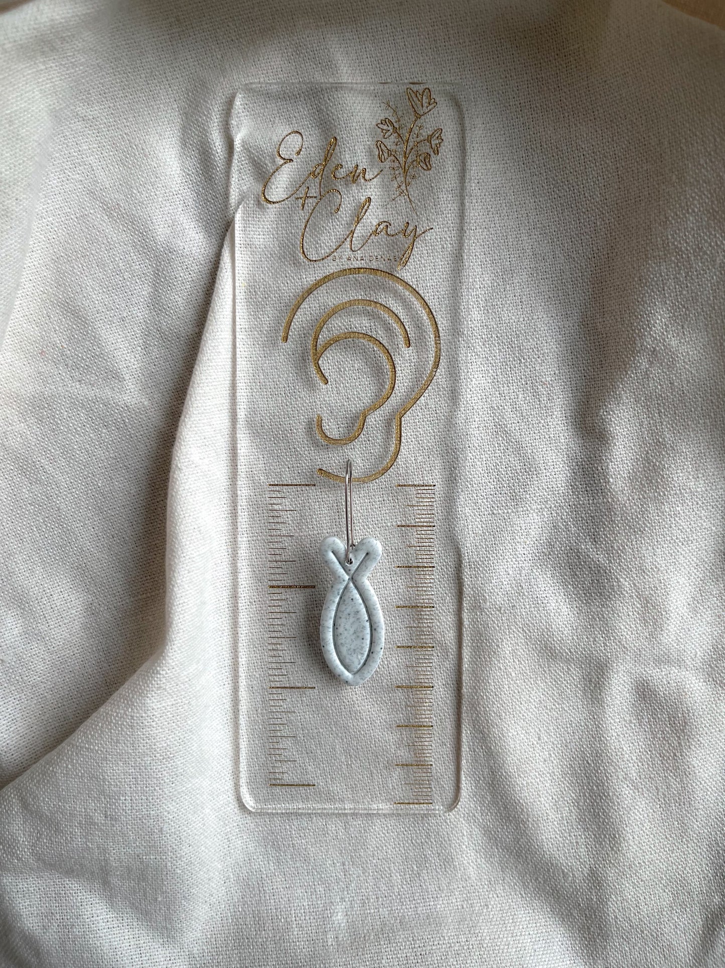 Embossed Christian Fish image 2