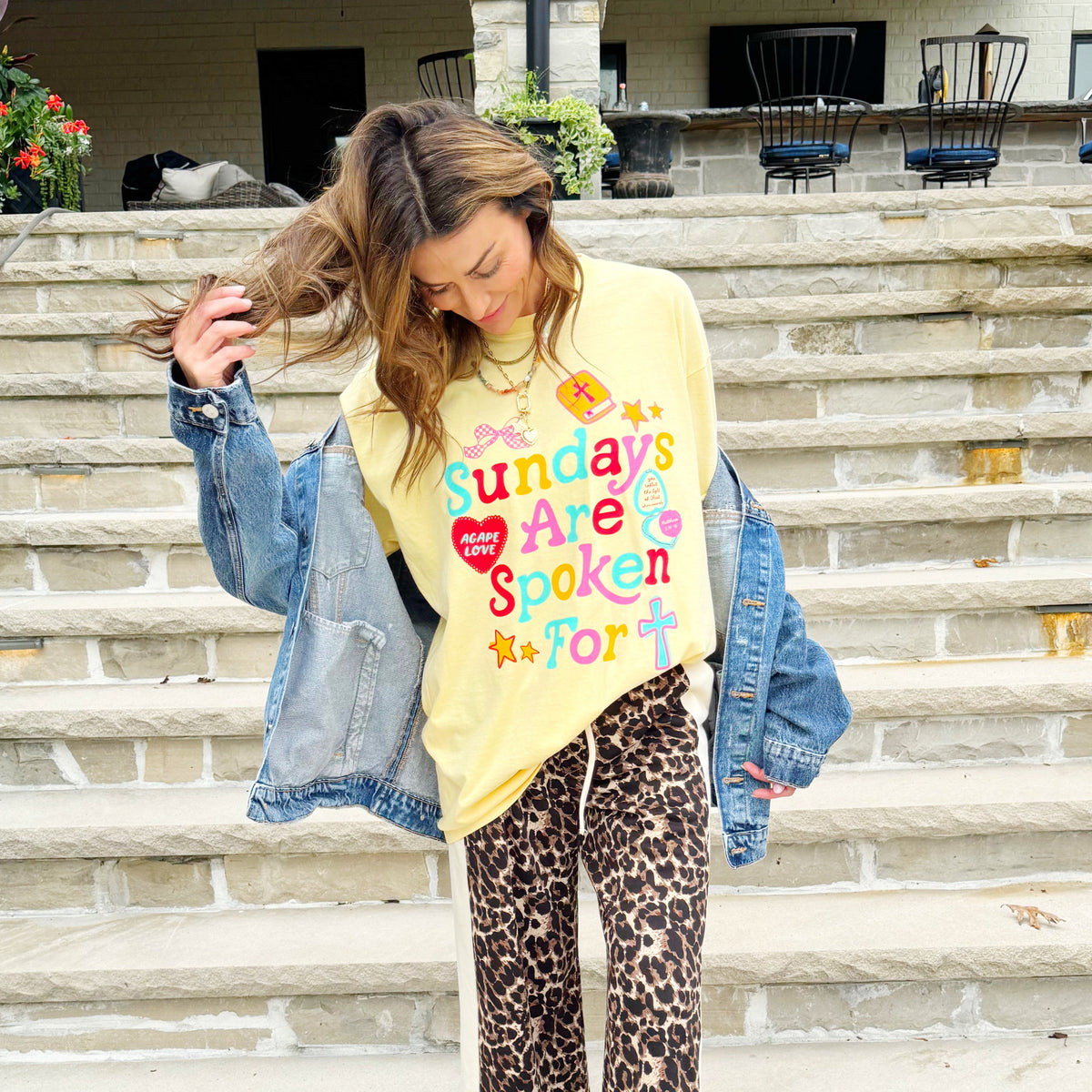 Sundays are Spoken For - Tee