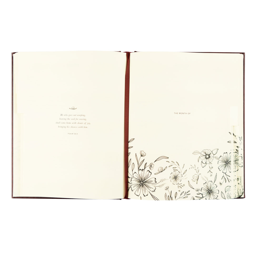 12-Month Undated Spiral Planner: Yorkshire