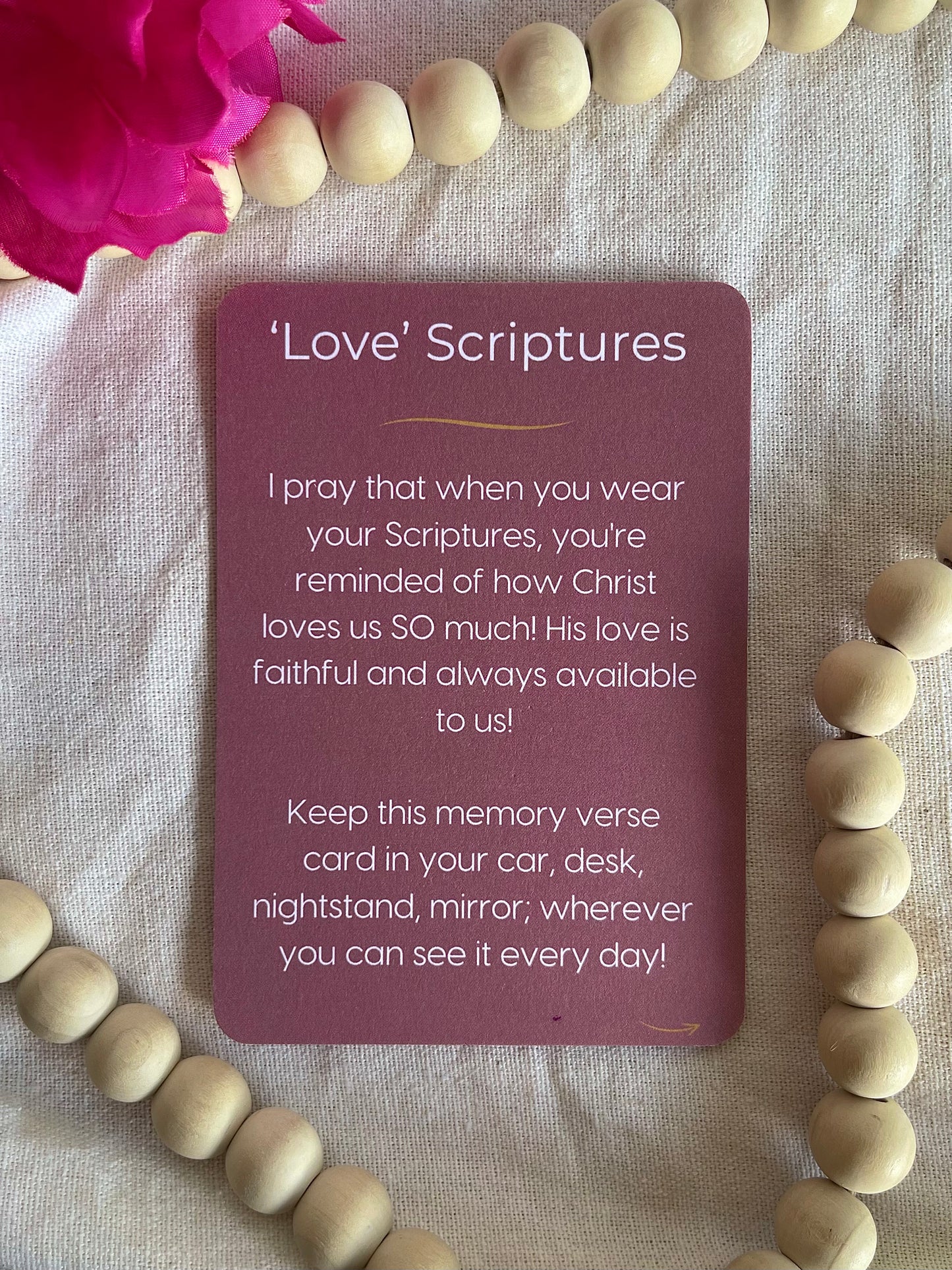 Corinthians - Scripture: Love
