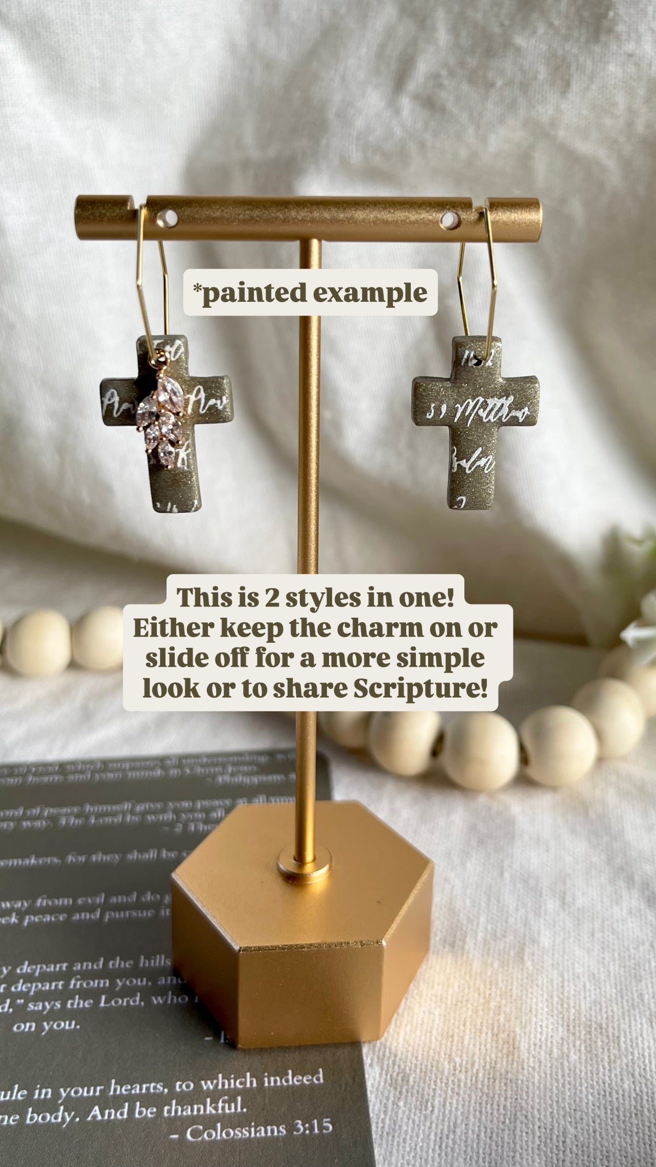 Scripture Cross: Faith