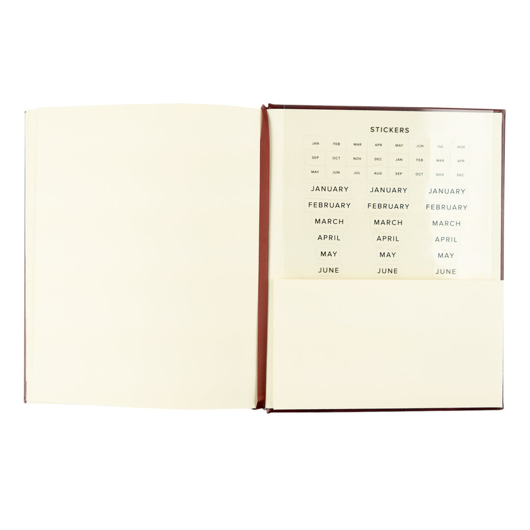 12-Month Undated Spiral Planner: Yorkshire