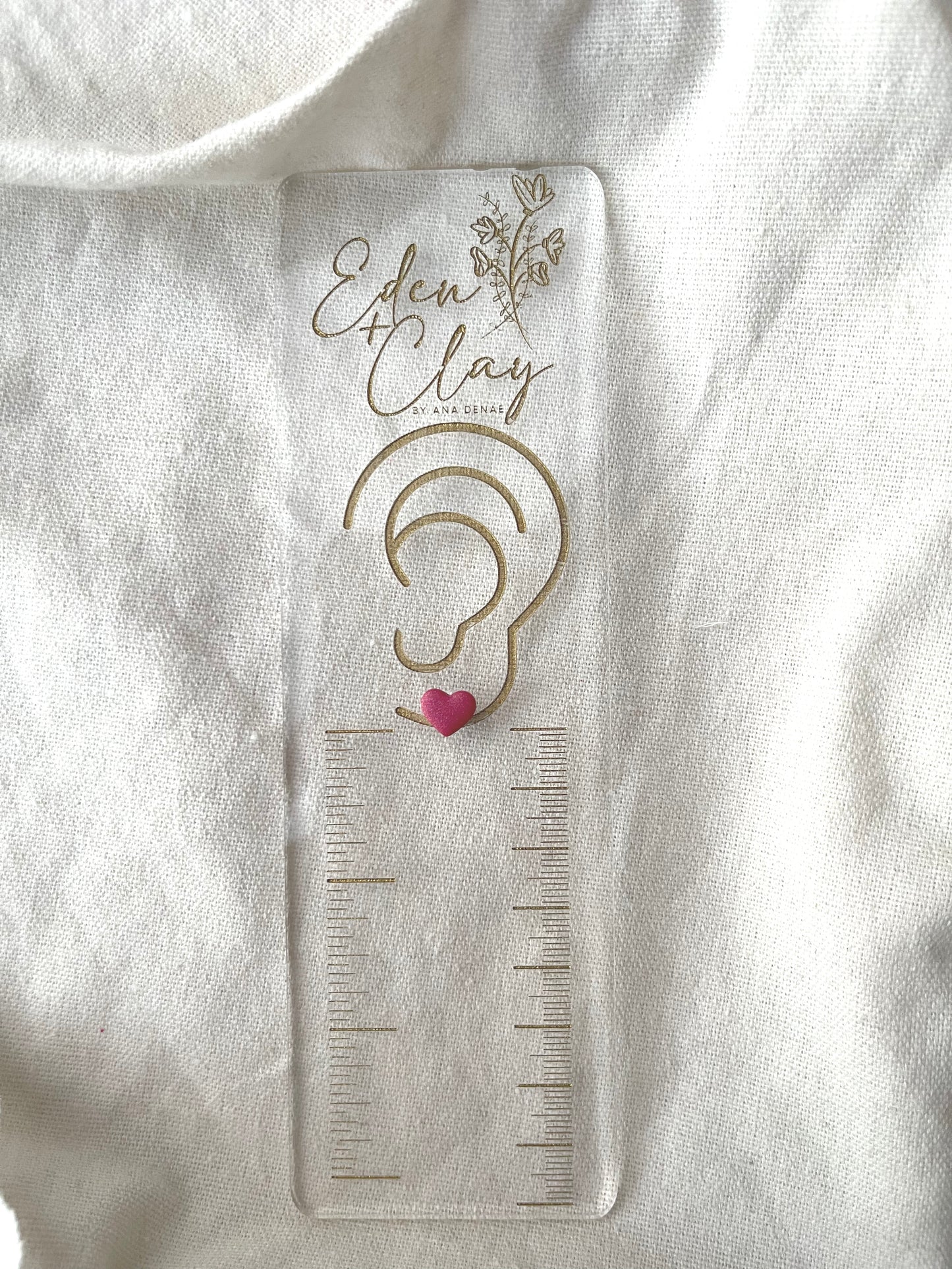 Mini Heart Studs image 1