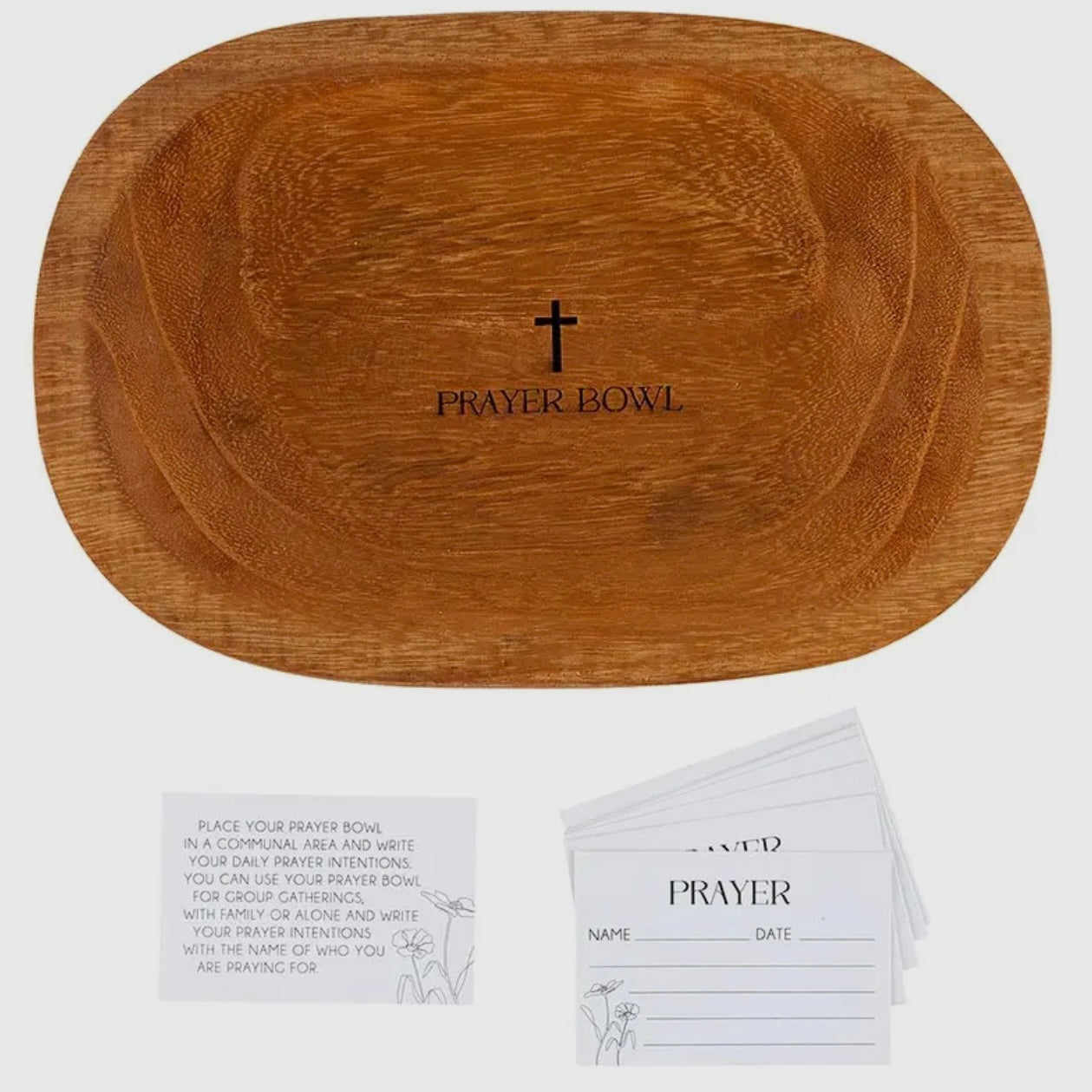 Wooden Prayer Bowl