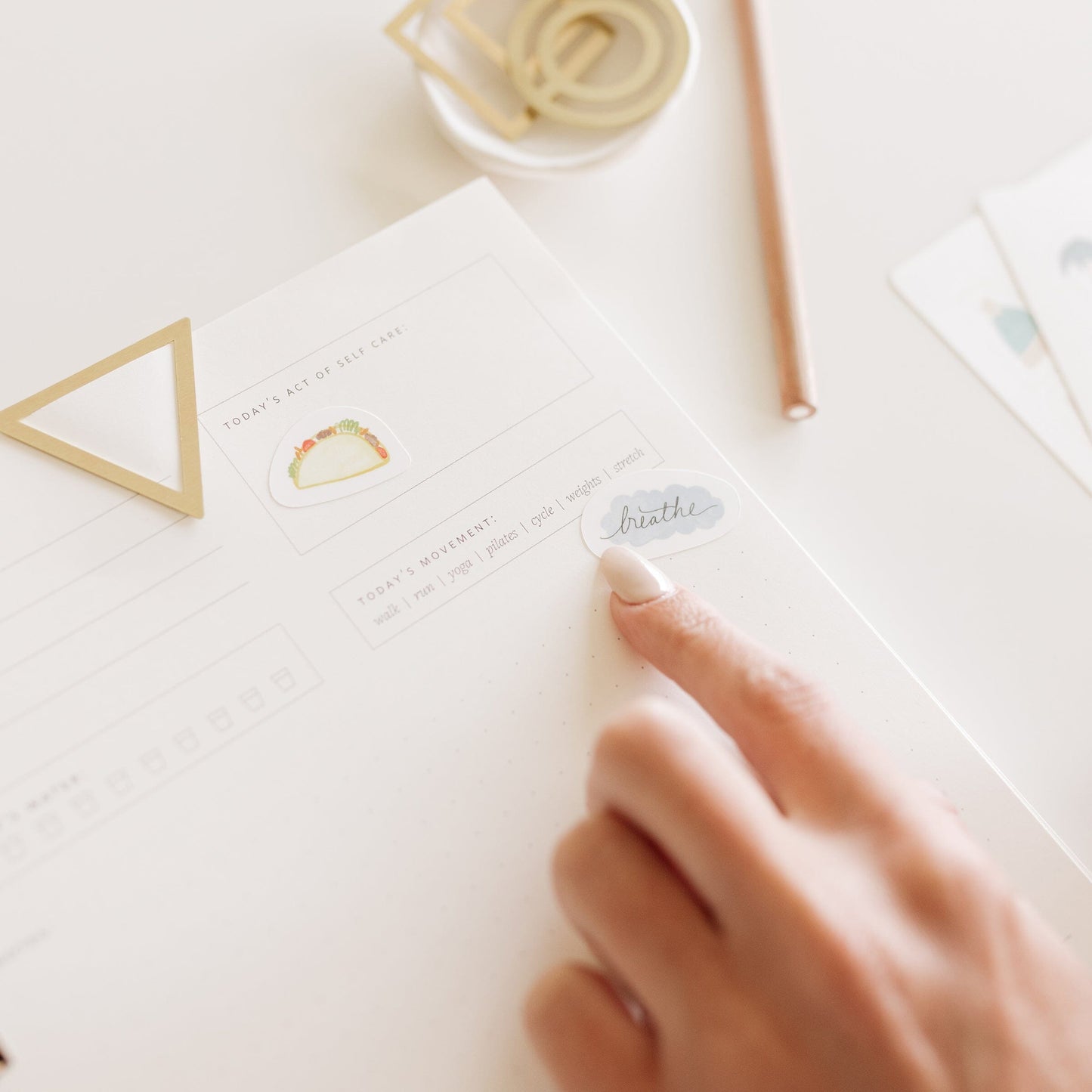 January - March Sticker Sheet image 1