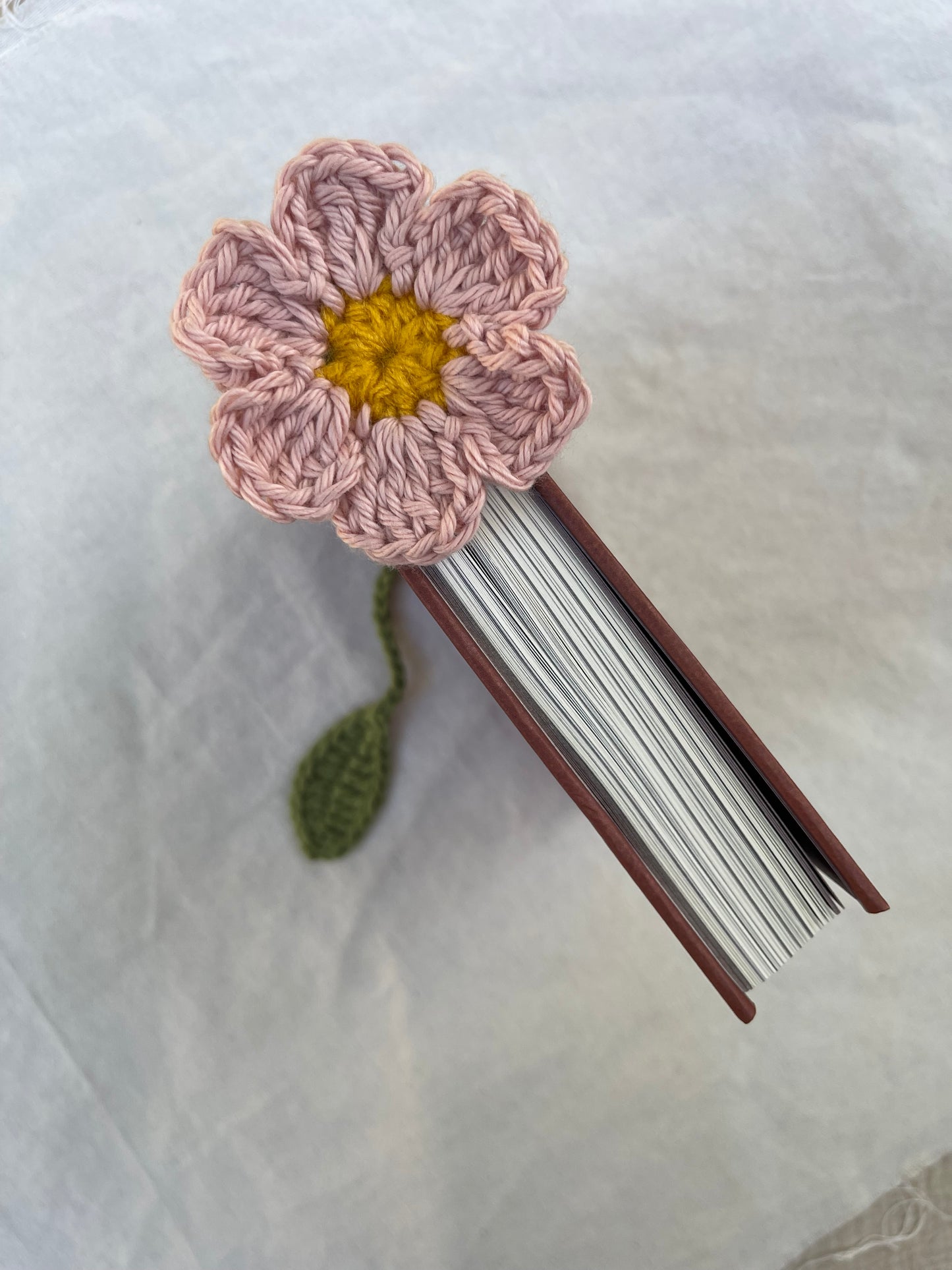Crochet Flower Bookmarks