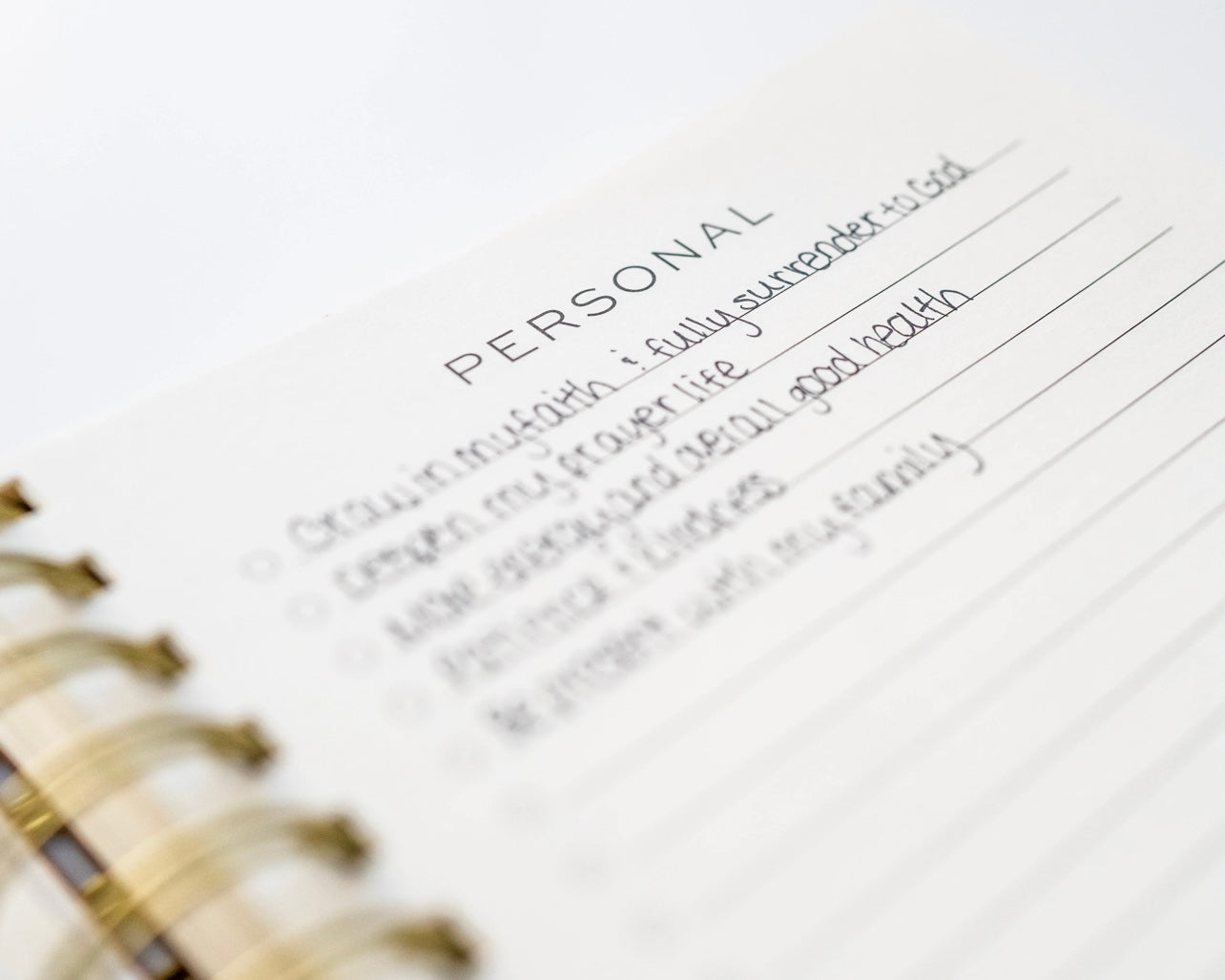 Rhythms Prayer Journal (Yearly)