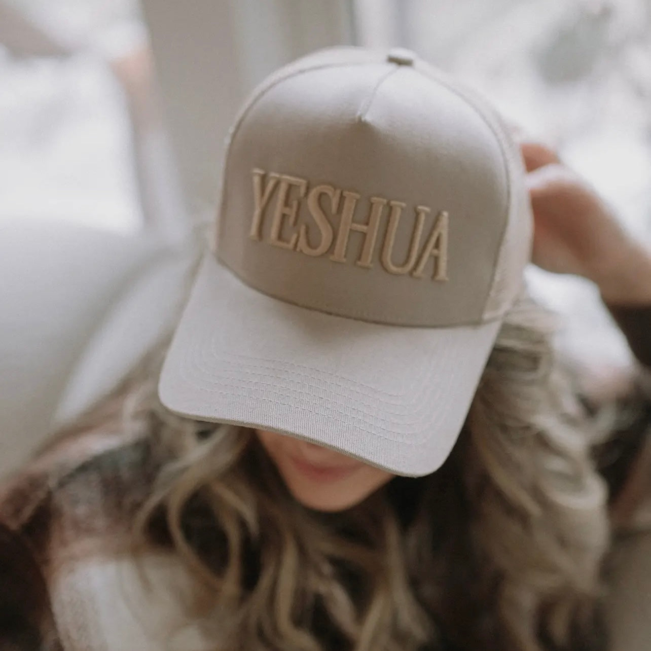 ‘Yeshua’ - Puff Embroidered Trucker Hat