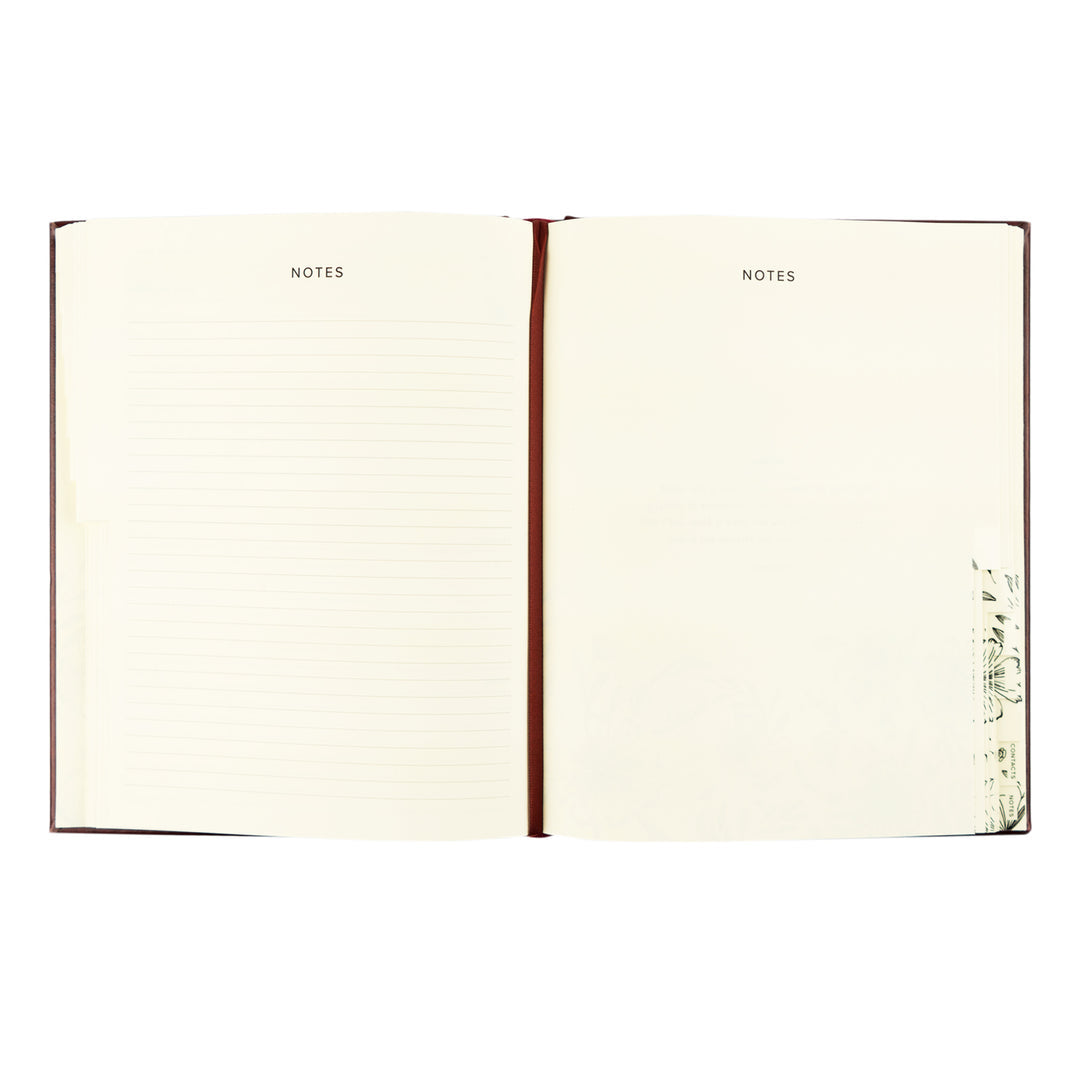 12-Month Undated Spiral Planner: Yorkshire