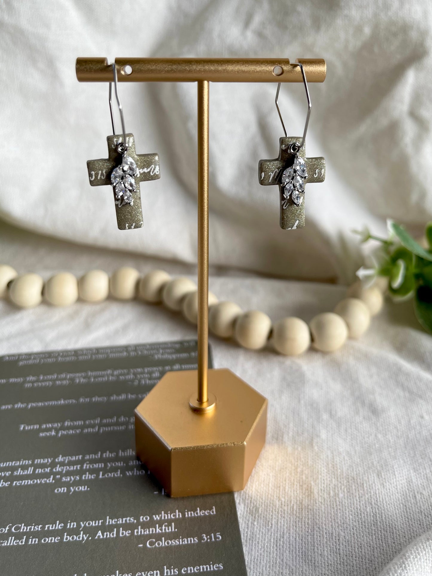 Scripture Cross: Peace