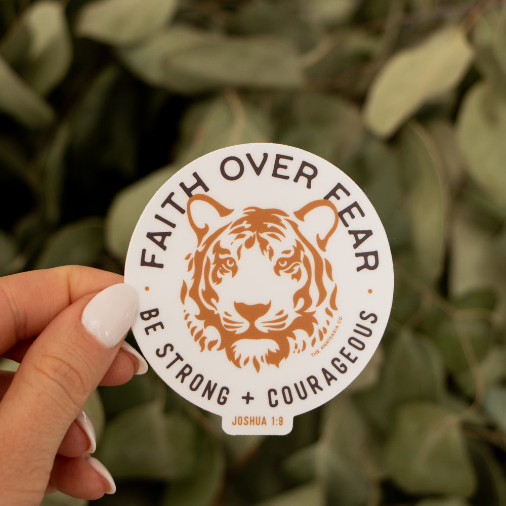 Faith Over Fear - Sticker