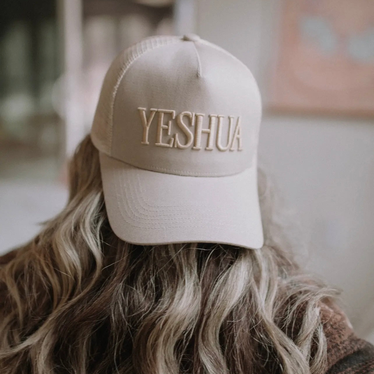 ‘Yeshua’ - Puff Embroidered Trucker Hat