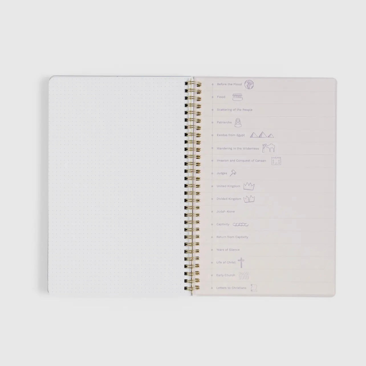 Church Notes w/ References - Lilac