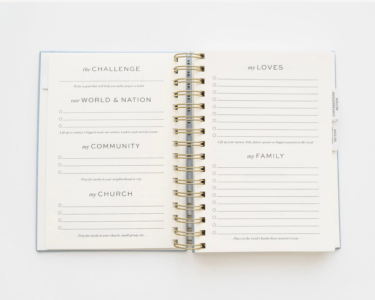 Rhythms Prayer Journal (Yearly)