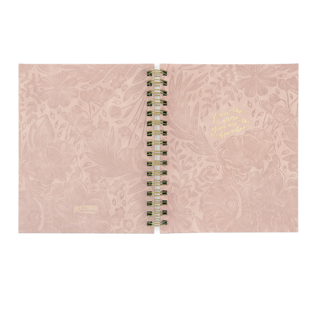 12-Month Undated Spiral Planner: Sonora