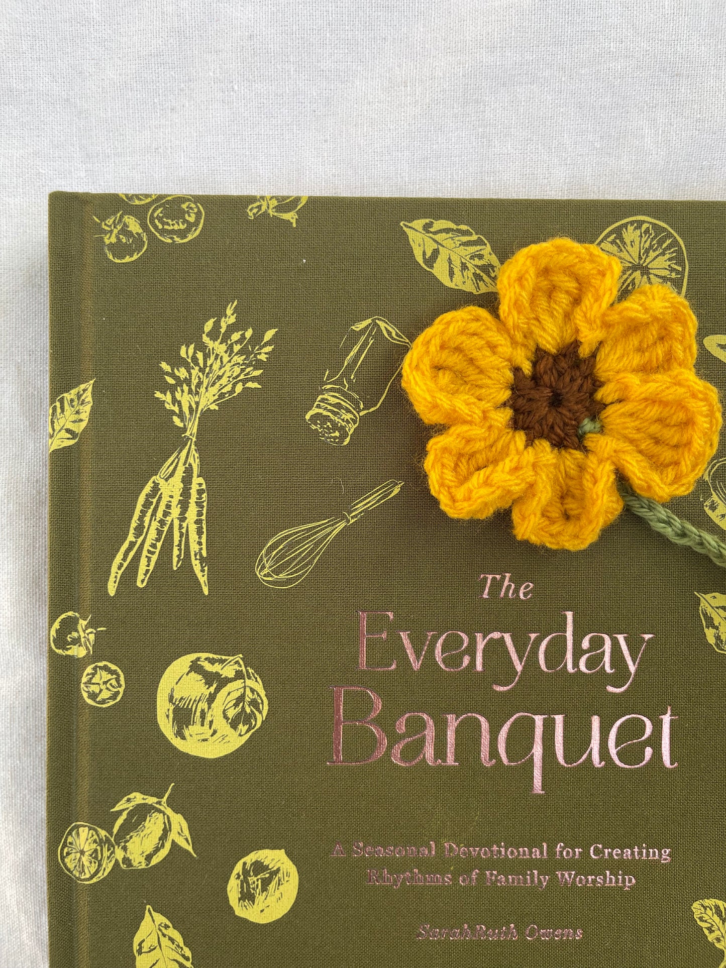 Crochet Flower Bookmarks