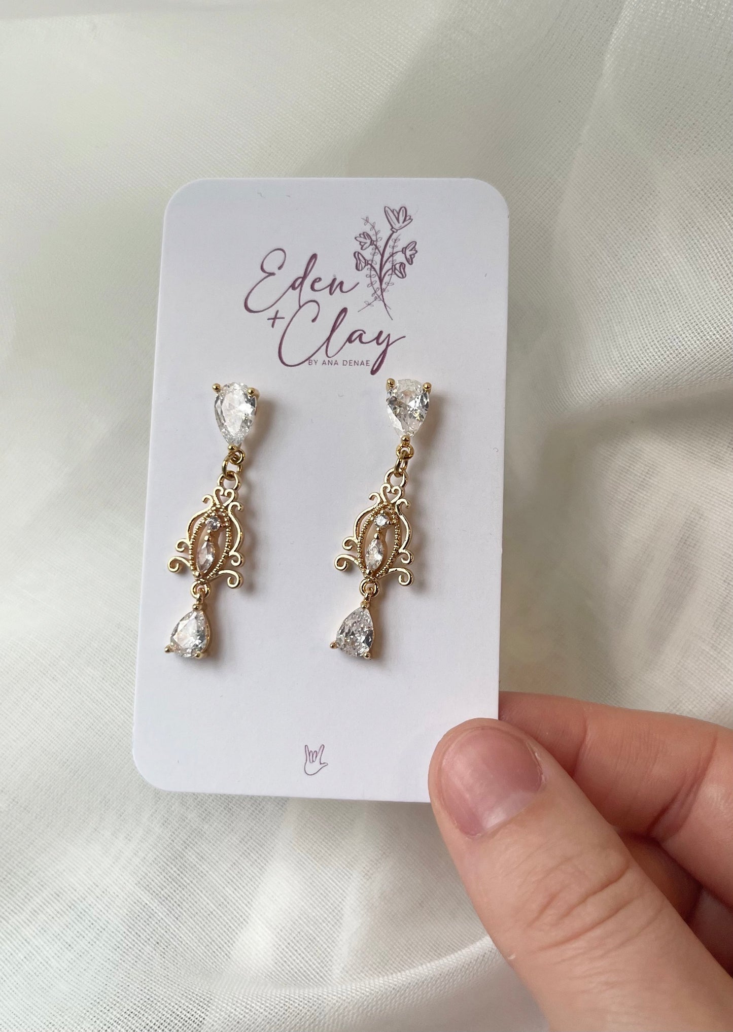 Romantic Gem Dangles image 0