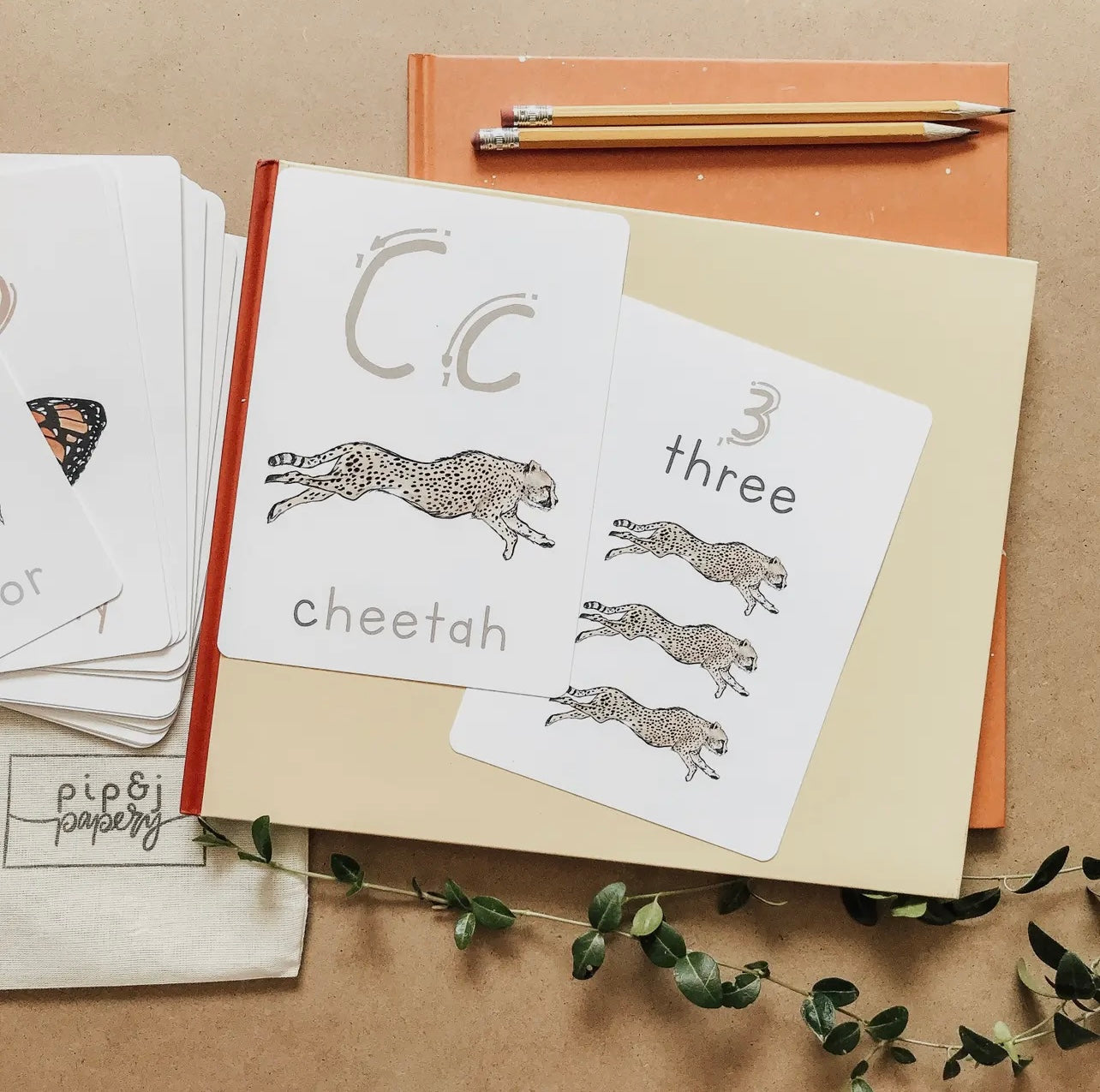 Animal ABC + 123 Flash Cards image 3