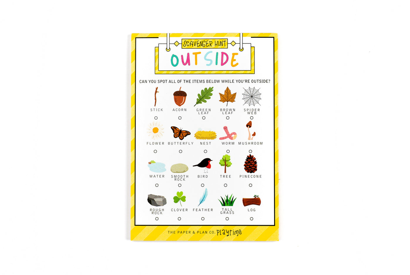 Outside Scavenger Hunt Playtime Pad