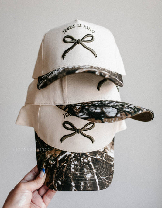 Jesus is King - Trucker Hat (Camo)