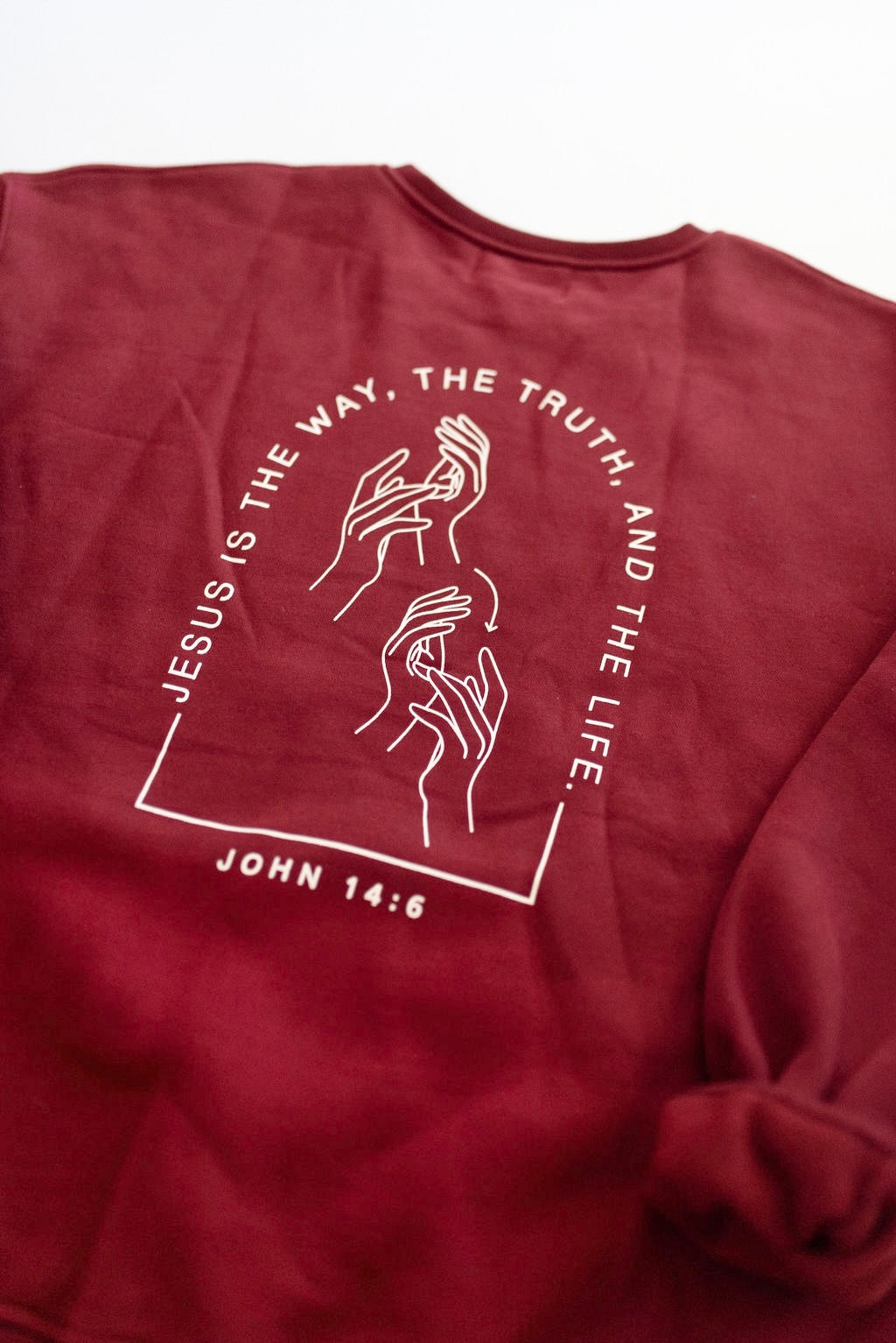 ASL Jesus Sweatshirt - Adult image 6