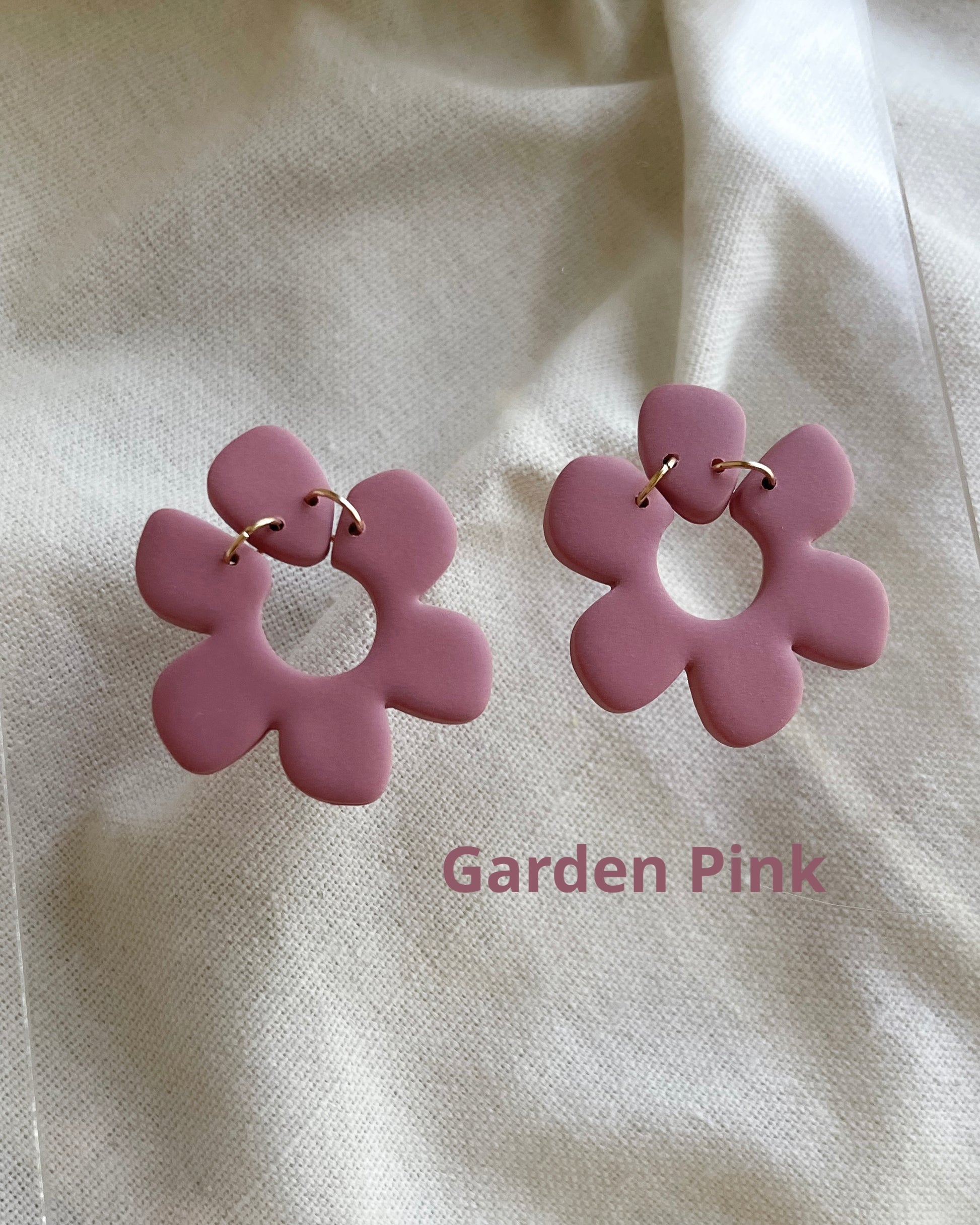 Statement Floral Studs (Matte) image 5