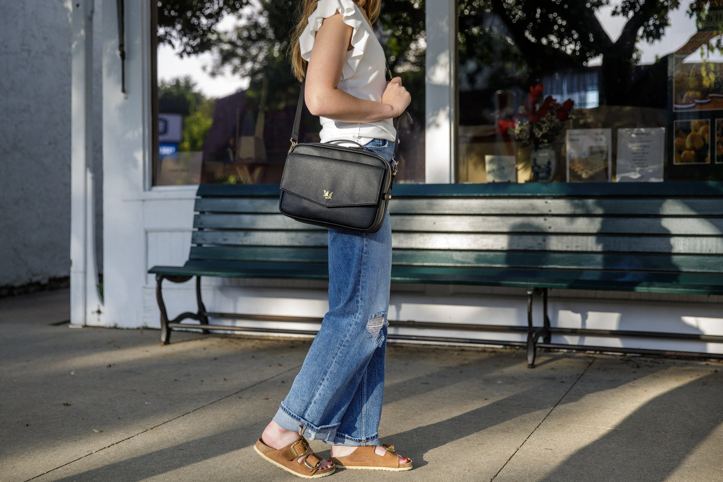 Bible Crossbody Bag (large capacity) - Black