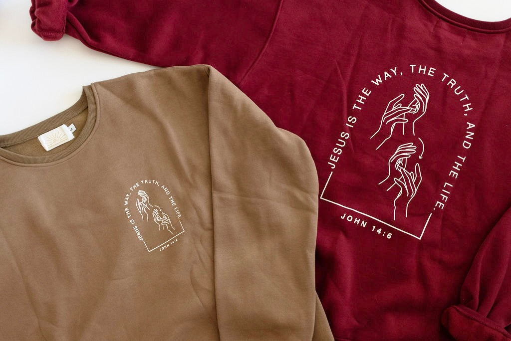 ASL Jesus Sweatshirt - Adult image 4