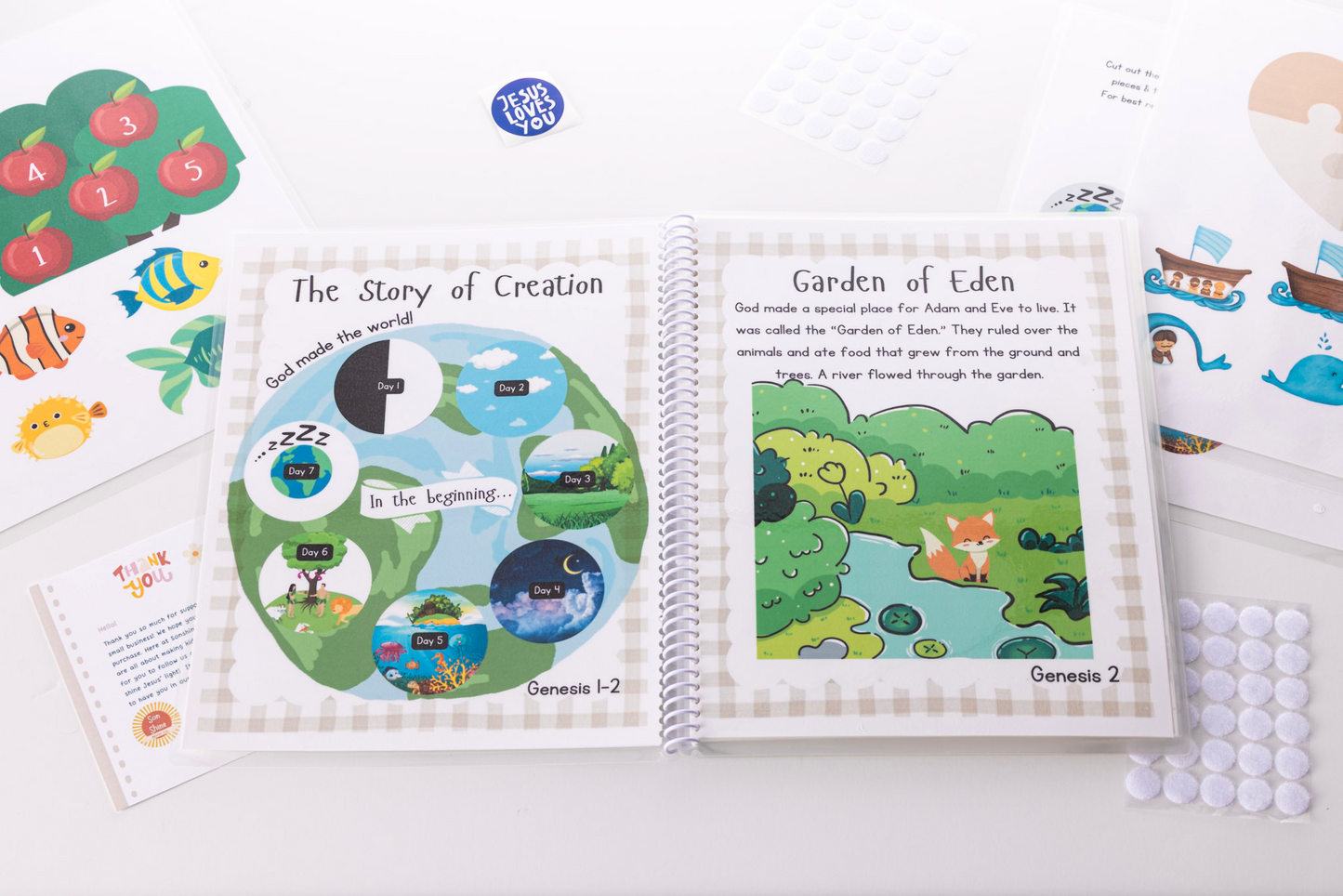 Bible Stories - Activity Busy Book