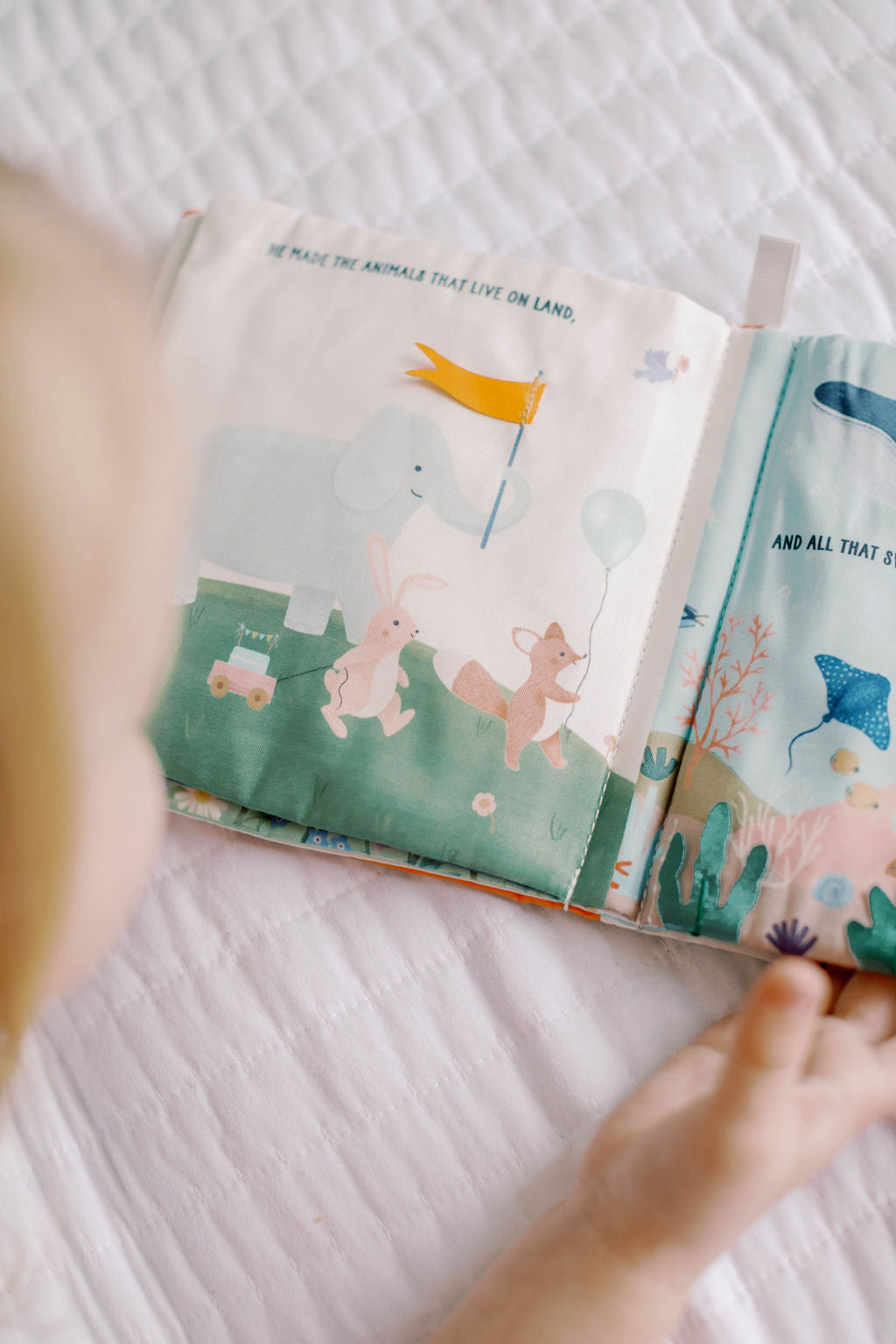 In His Image - Fabric Baby Book