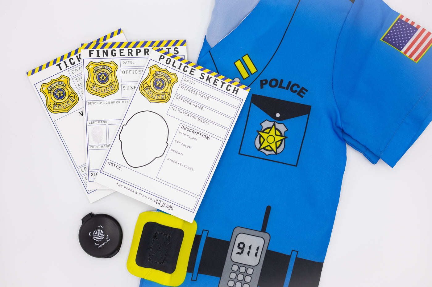 Kids’ Law Enforcement Playtime Pack