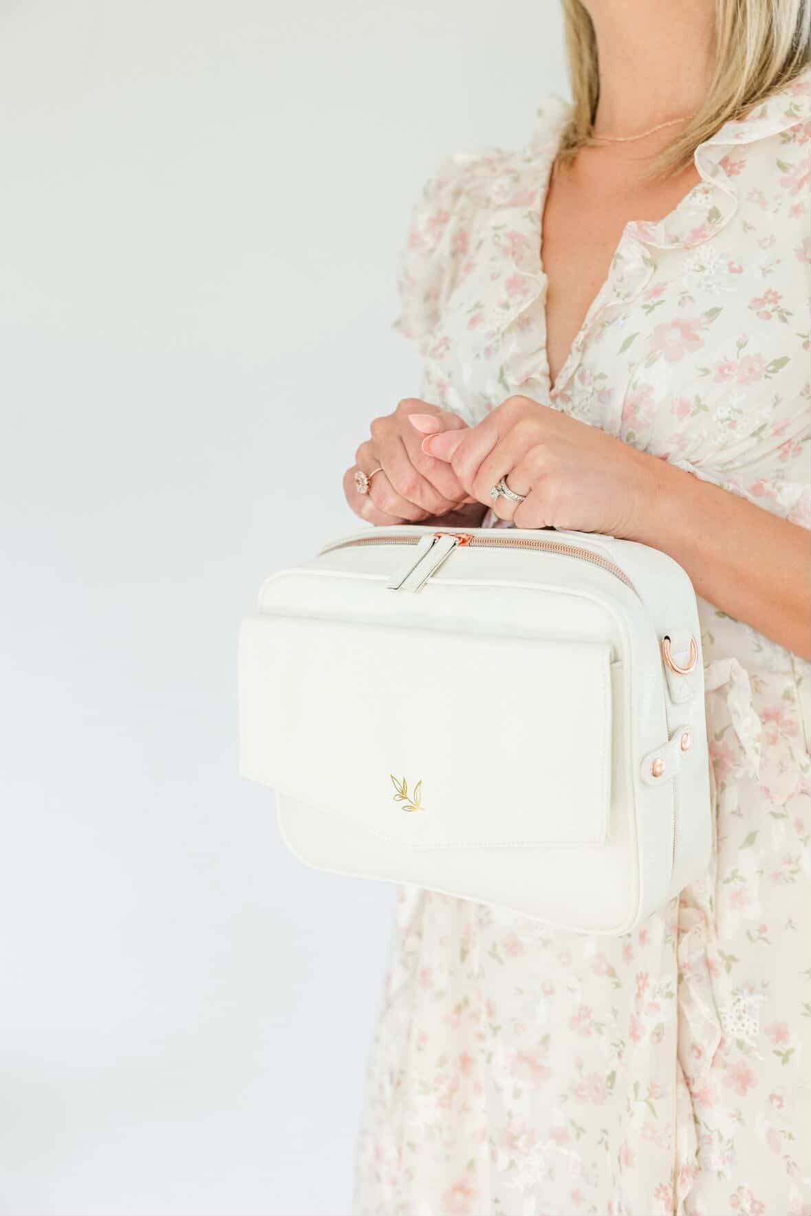 Bible Crossbody Bag (large capacity) - Dove