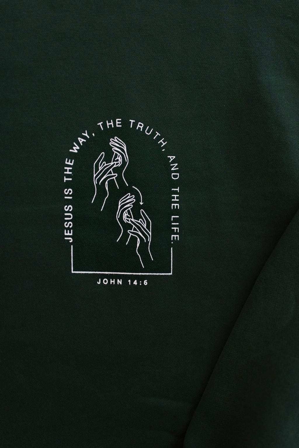 ASL Jesus Sweatshirt - Adult image 3