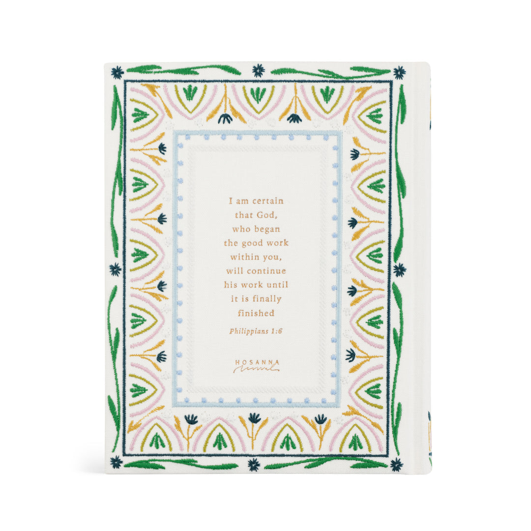 Embroidered NLT Notetaking Bible - Lisbon