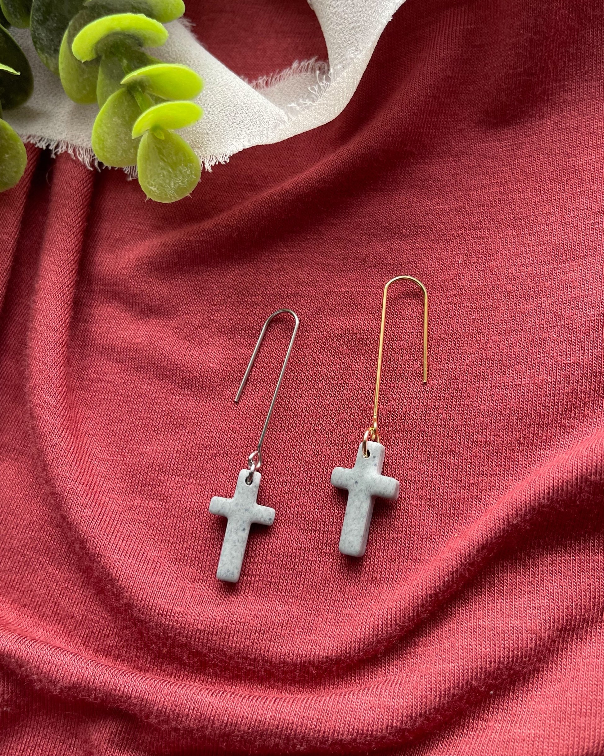 Dainty Stone Cross image 1