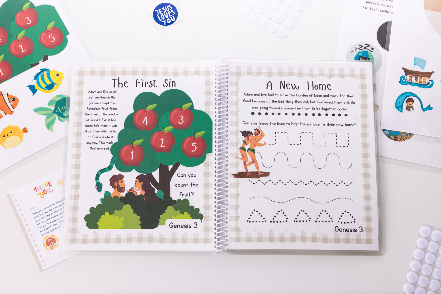 Bible Stories - Activity Busy Book