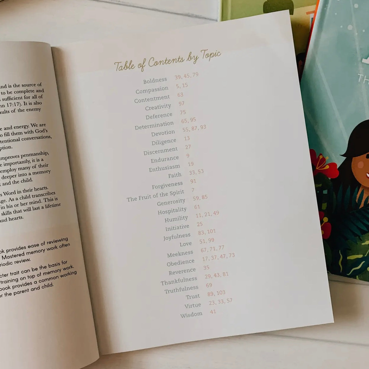 My Scripture Workbook: Character