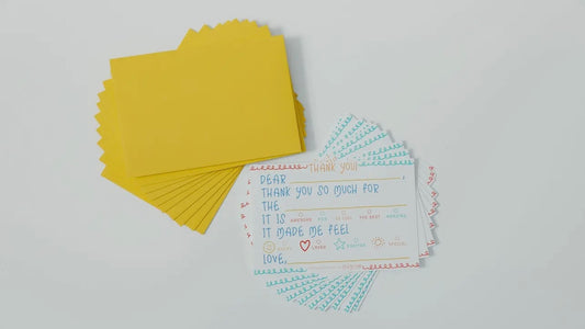 Kids’ Thank You Notecard Set image 0