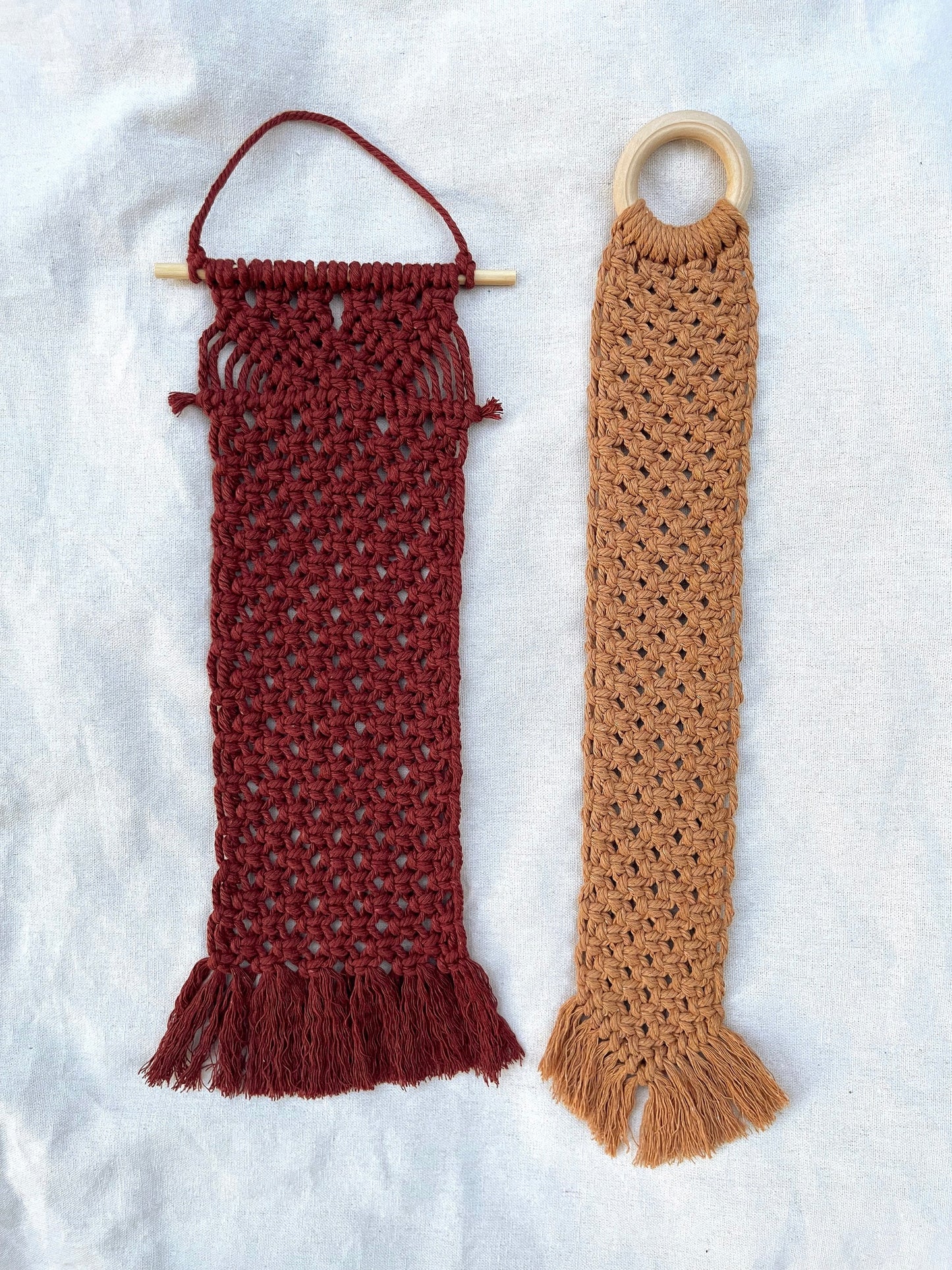 Macramé Hanging Jewelry Storage image 7