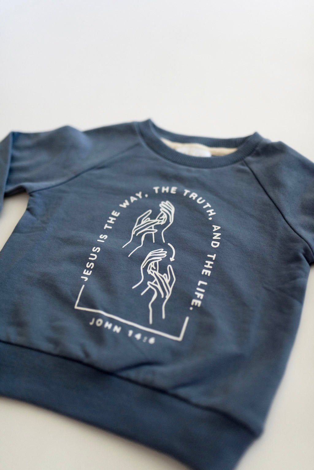 ASL Jesus Sweatshirt - Kids image 2