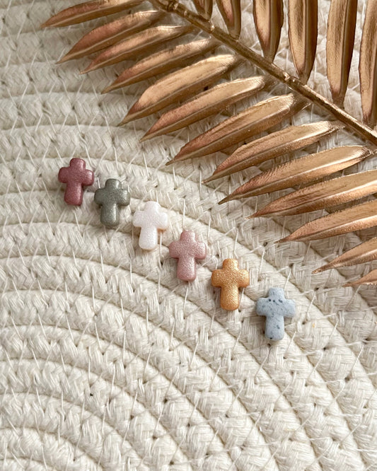 Elegant Cross Studs image 0