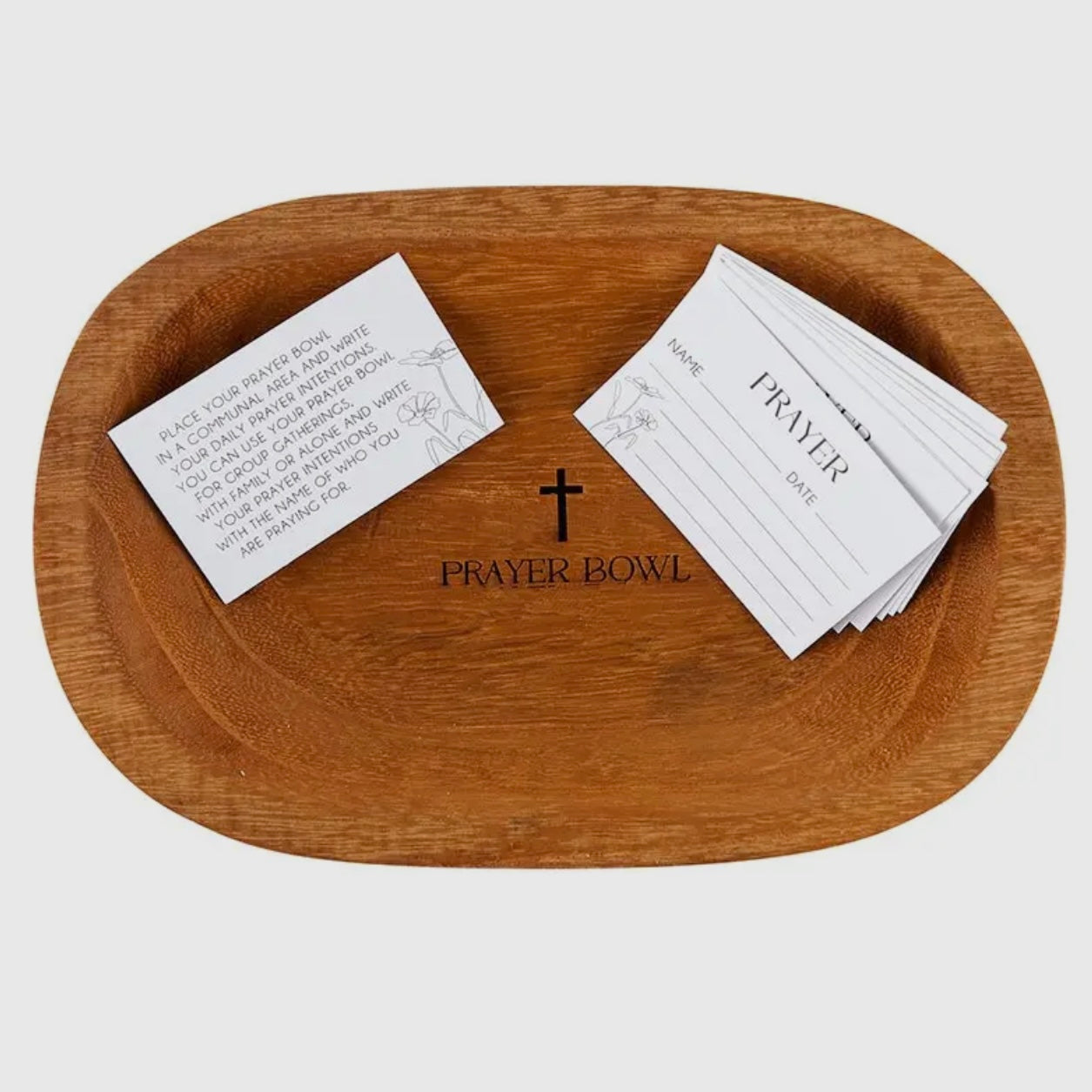 Wooden Prayer Bowl