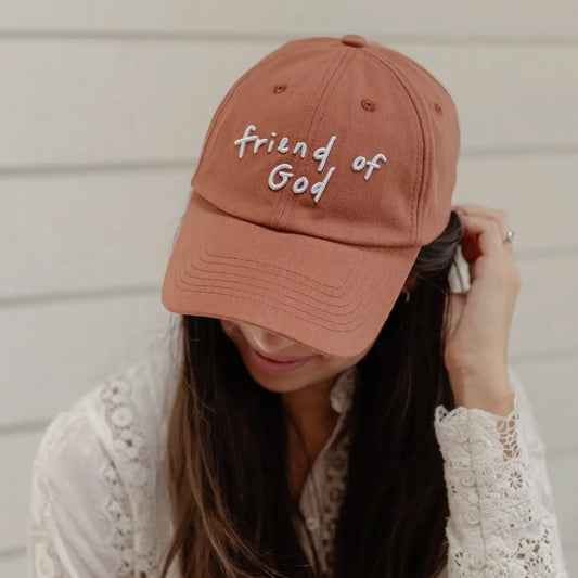 ‘Friend of God’ - Puff Embroidered Dad Hat